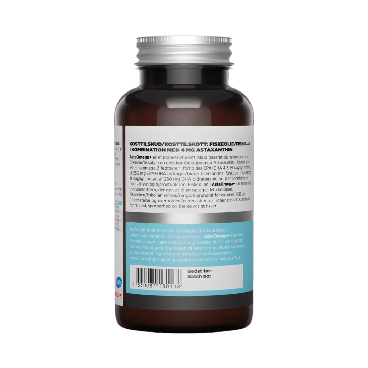 AstaOmega+ kosttilskud : 60 Kapsler Novo Vita