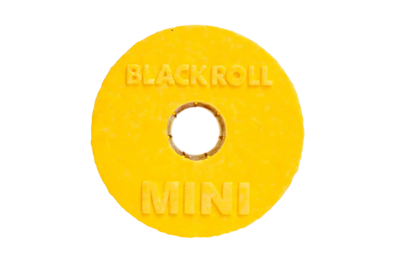 BLACKROLL MINI foam roller, Yellow Body & More