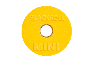 BLACKROLL MINI foam roller, Yellow Body & More