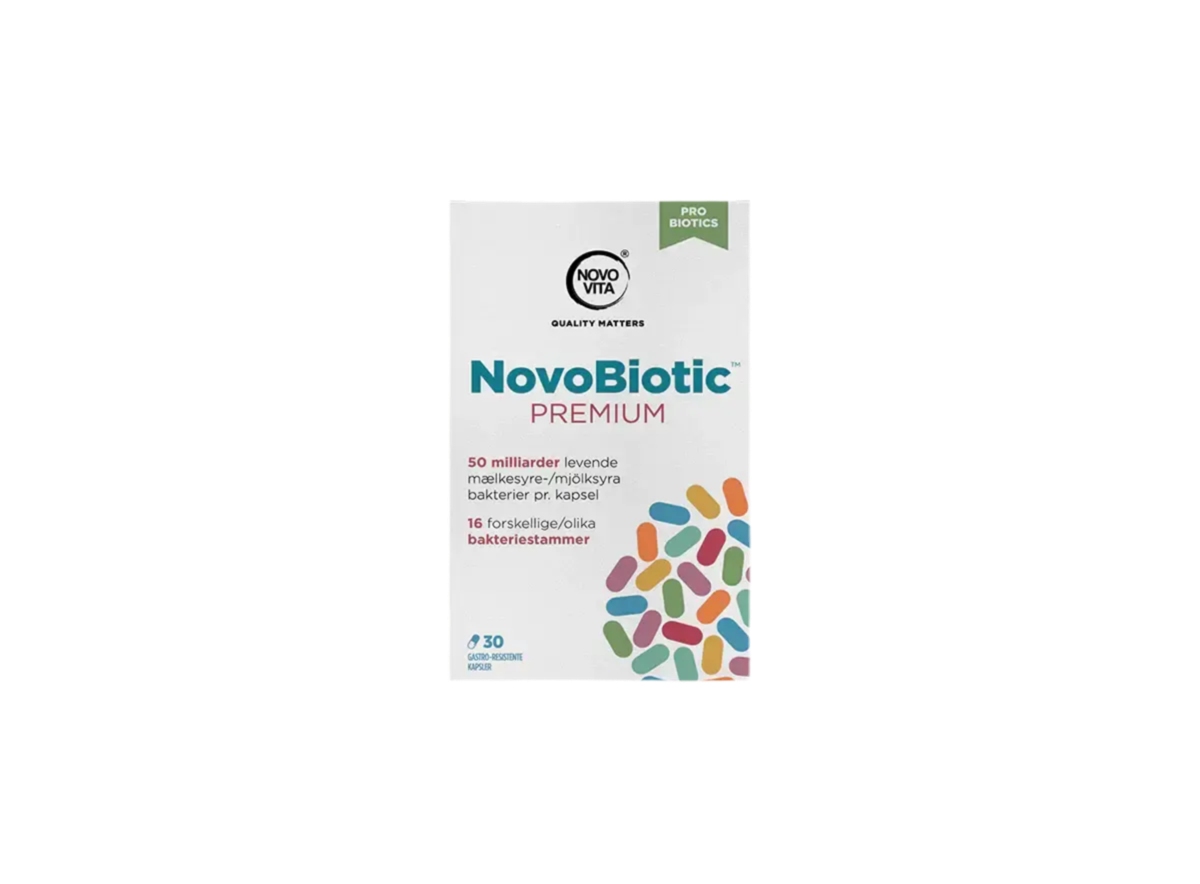 NovoBiotic Premium™ Kosttilskud : 30 kapsler Novo Vita