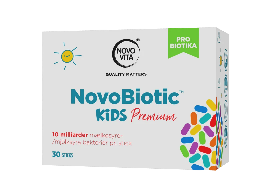 VitaBiotic Kids Premium™ 30 Sticks Novo Vita
